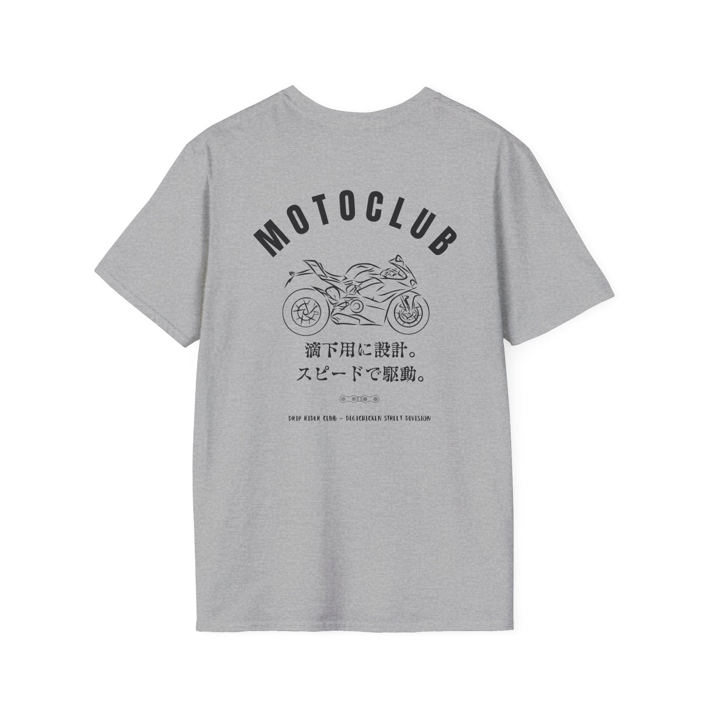 MOTOCLUB Unisex Motorcycle Club T-Shirt