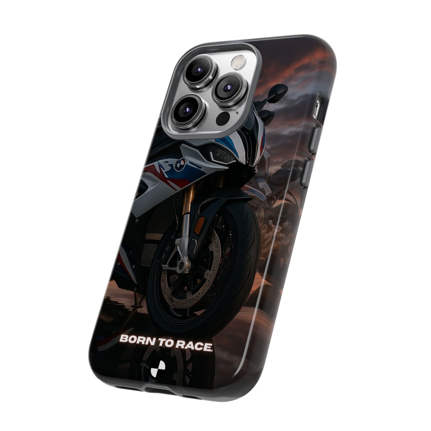 Coque de téléphone pour moto BMW – Design Born to Race