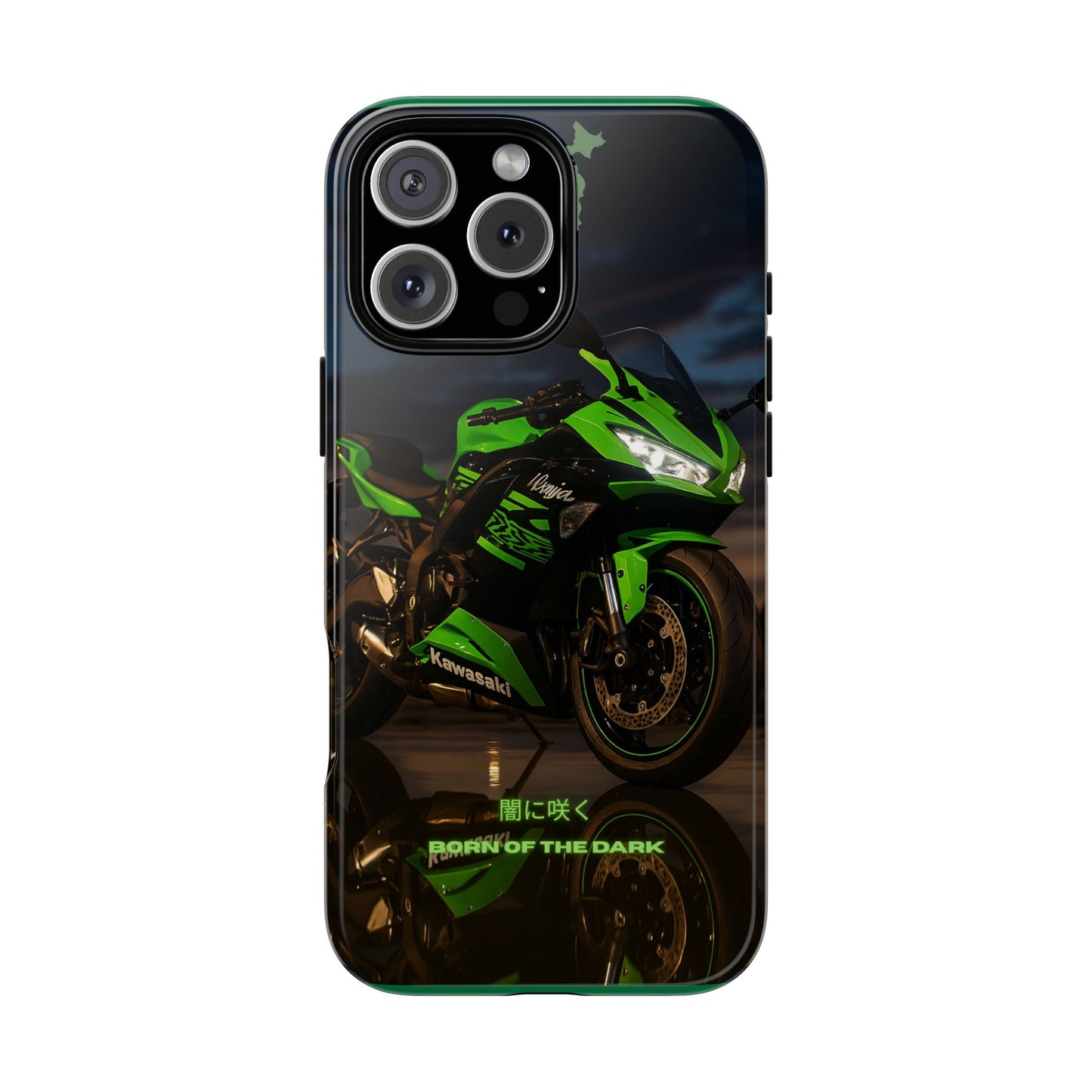 Coque de téléphone moto Kawa - Born of the Dark