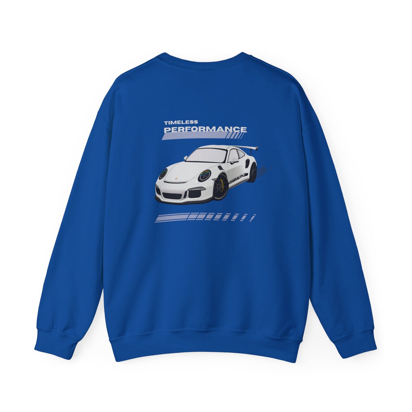 Timeless Performance Sweatshirt, Racing Apparel, Car Enthusiast Gift, Unisex Crewneck, Automotive Style, Gift for Him