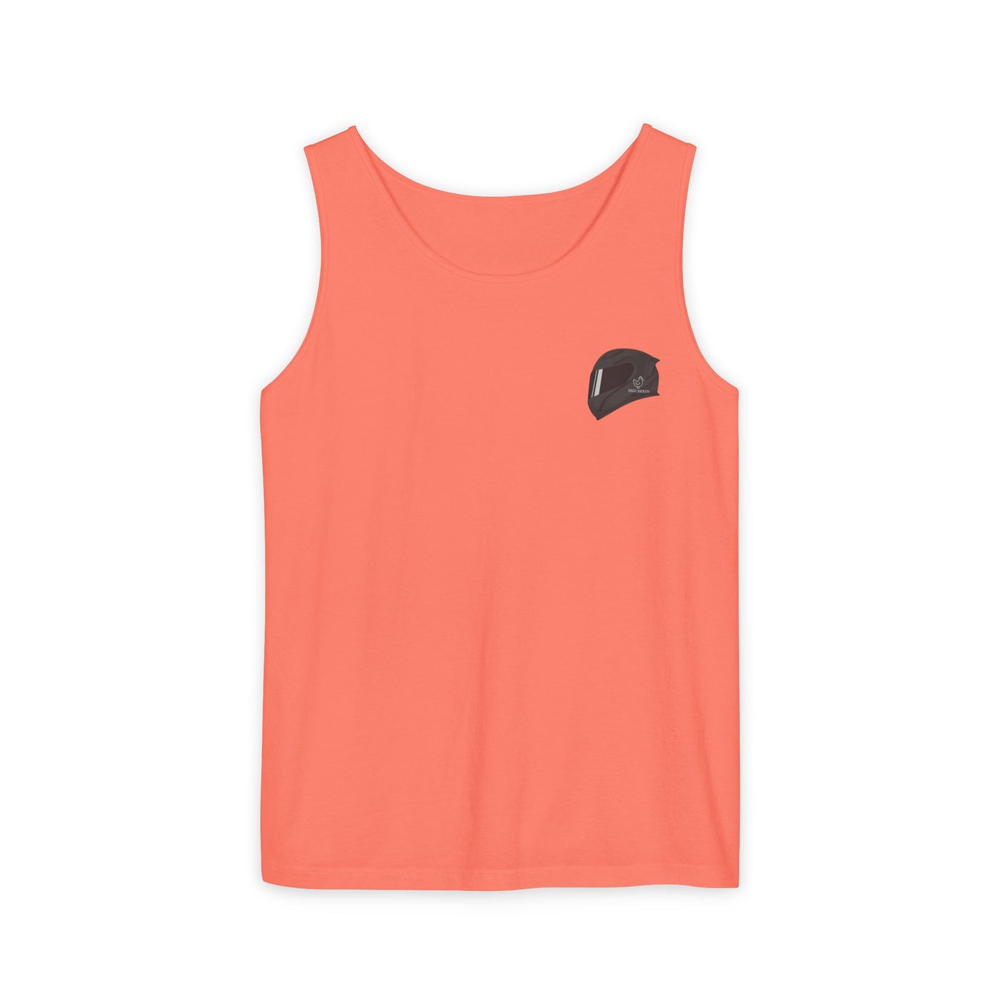 H2R Cool Backprint, Unisex Garment-Dyed Tank Top - 320+ Club Motorcycle Design