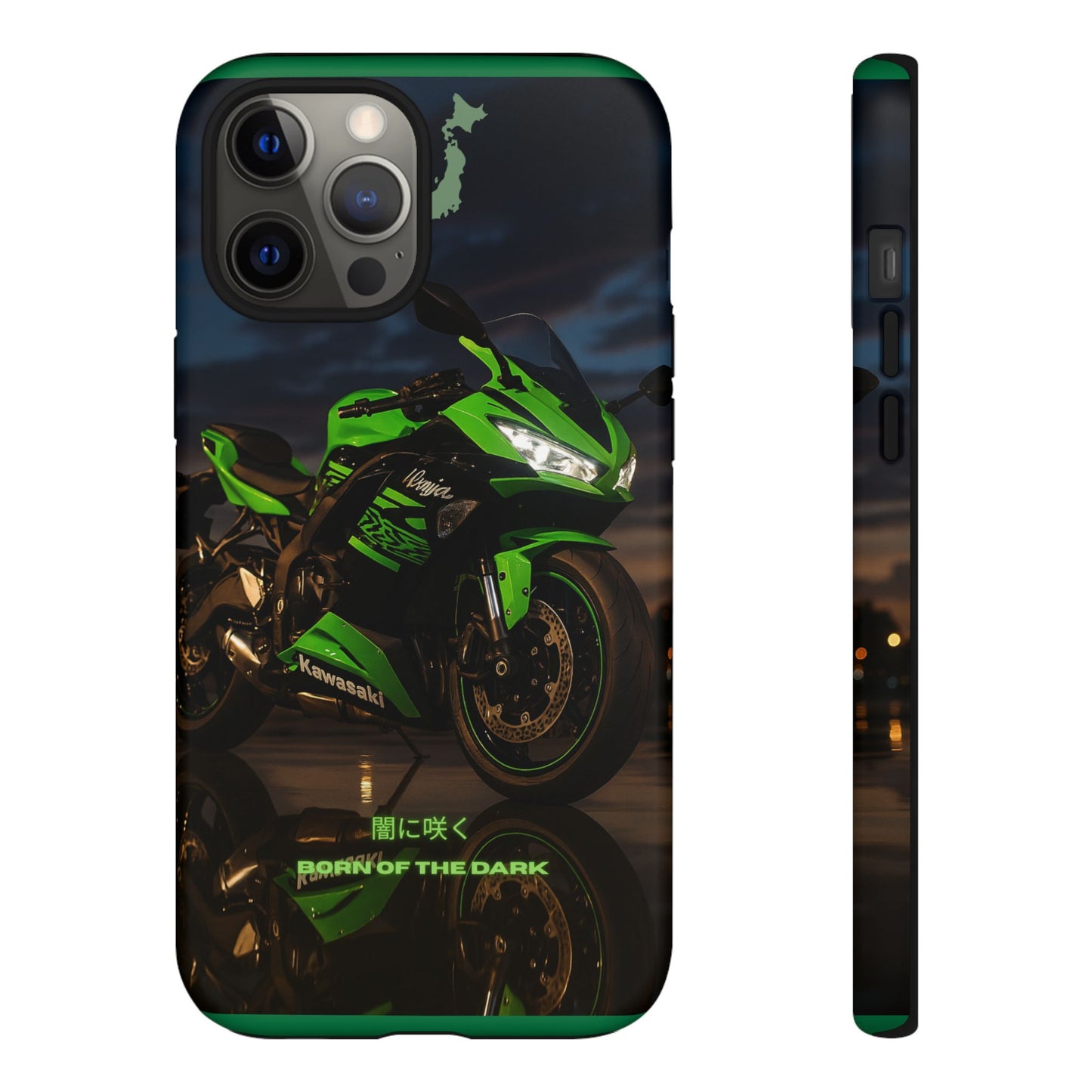Coque de téléphone moto Kawa - Born of the Dark