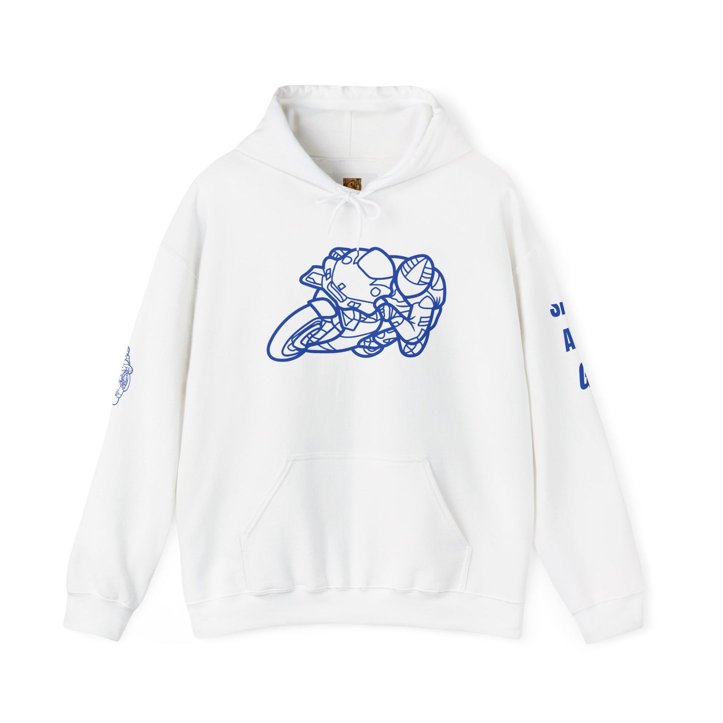 Motorcycle Design Hoodie, Perfect for Bikers, Gift for Riders, Cozy Streetwear, Unisex Sweatshirt, Casual Outfit for Adventures