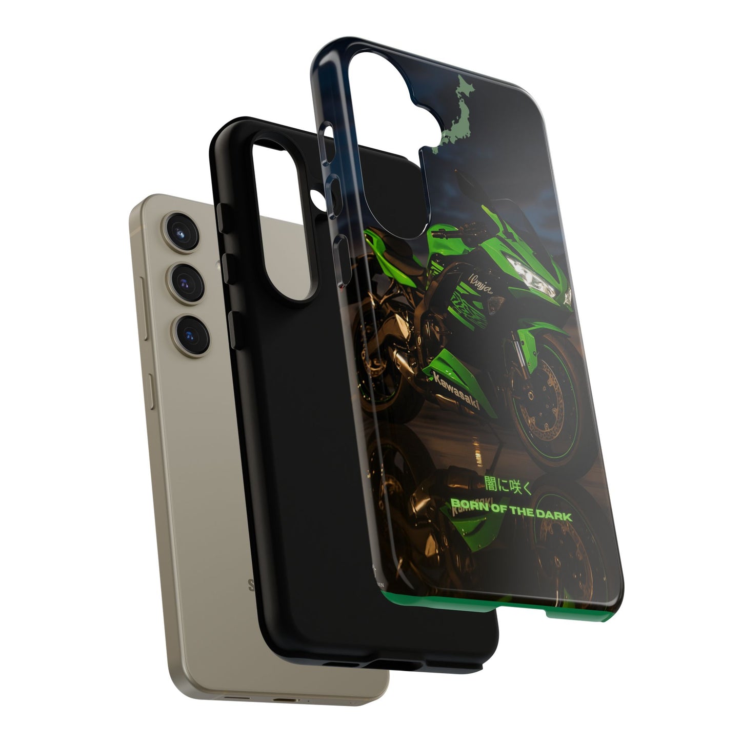 Coque de téléphone moto Kawa - Born of the Dark