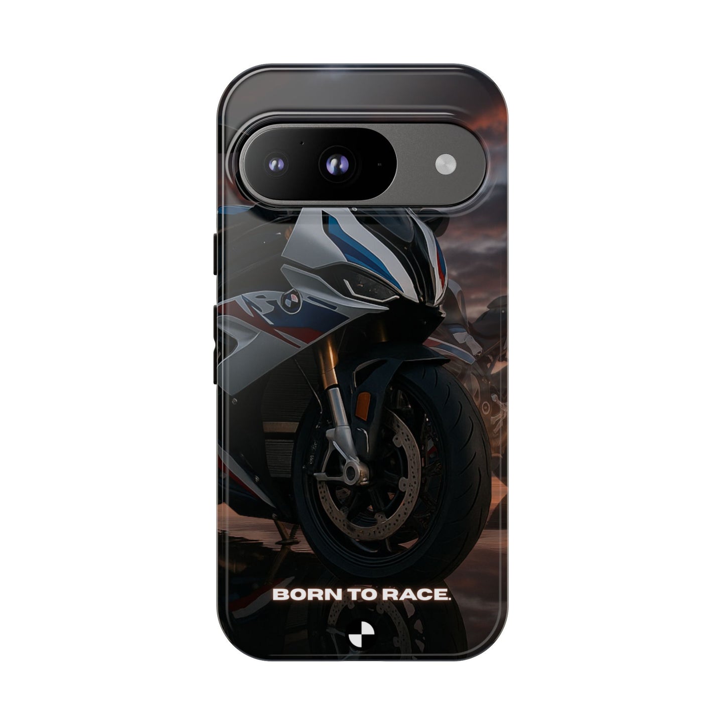 Coque de téléphone pour moto BMW – Design Born to Race