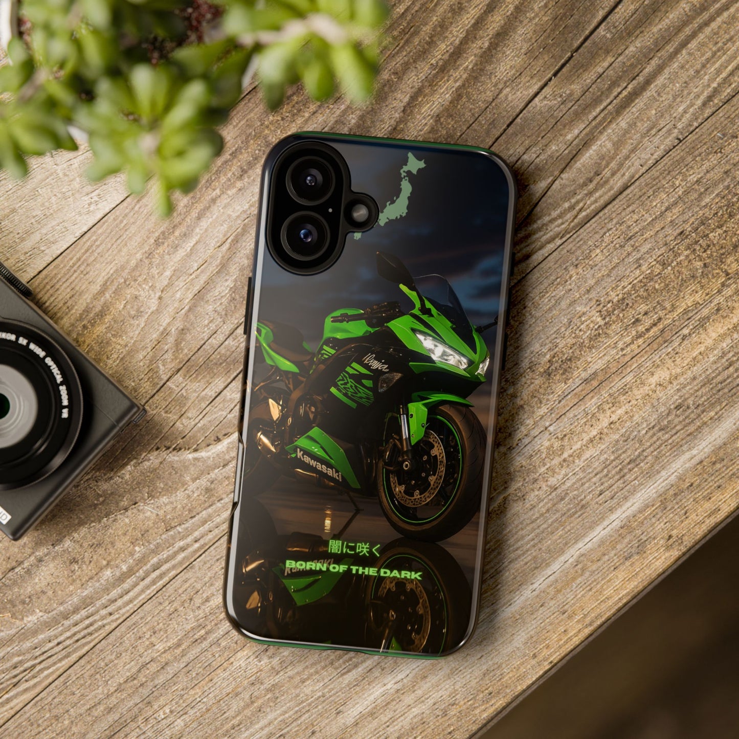 Coque de téléphone moto Kawa - Born of the Dark