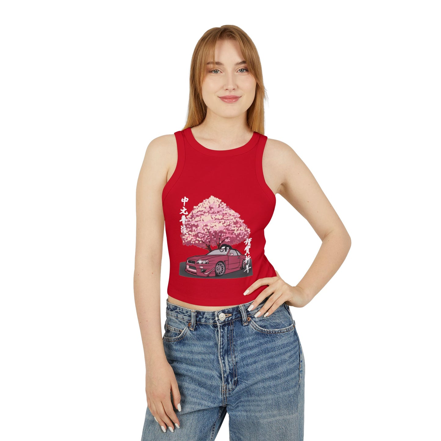 Tokyo Powered Racer Tank Top, Cool Summer Tee, Racing Apparel, Japanese Car Enthusiast Gift, Streetwear Fashion