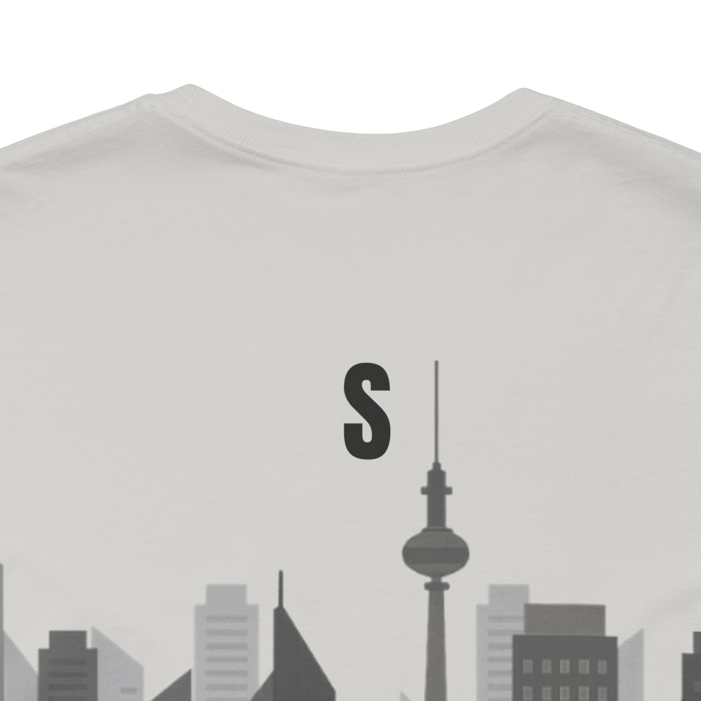 Urban Vibes Car Graphic Tee, Unisex Jersey Short Sleeve Tee, Cityscape T-Shirt, Cool Car Shirt, Gift for Car Lovers, Trendy Everyday Wear