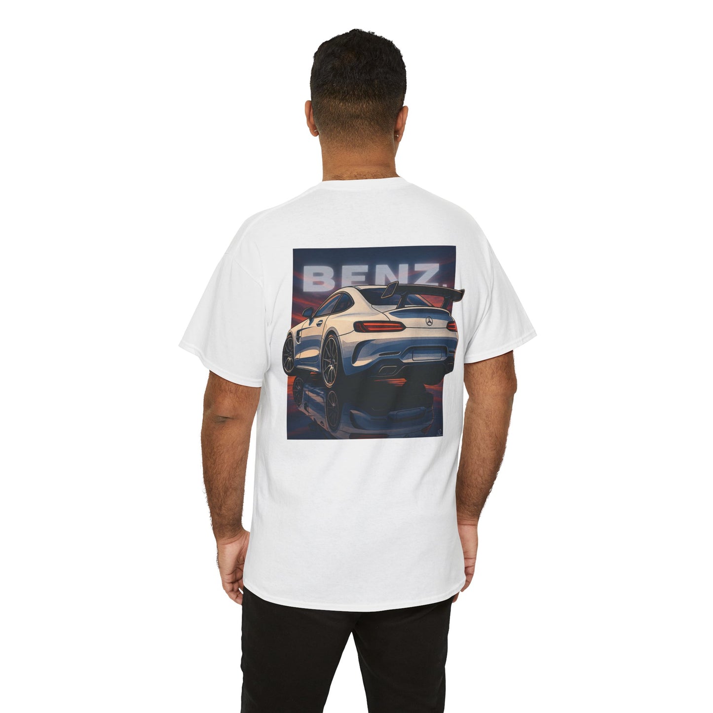 T-shirt de course inspiré de Benz - T-shirt unisexe avec imprimé cool au dos