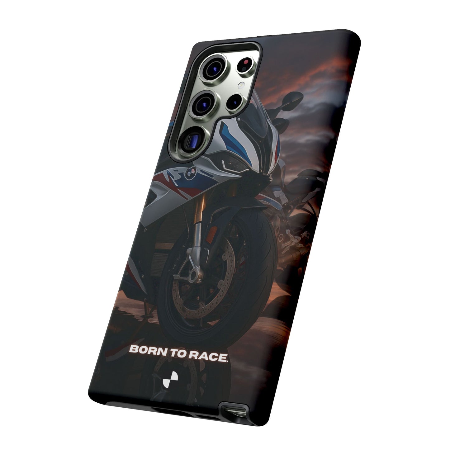Coque de téléphone pour moto BMW – Design Born to Race