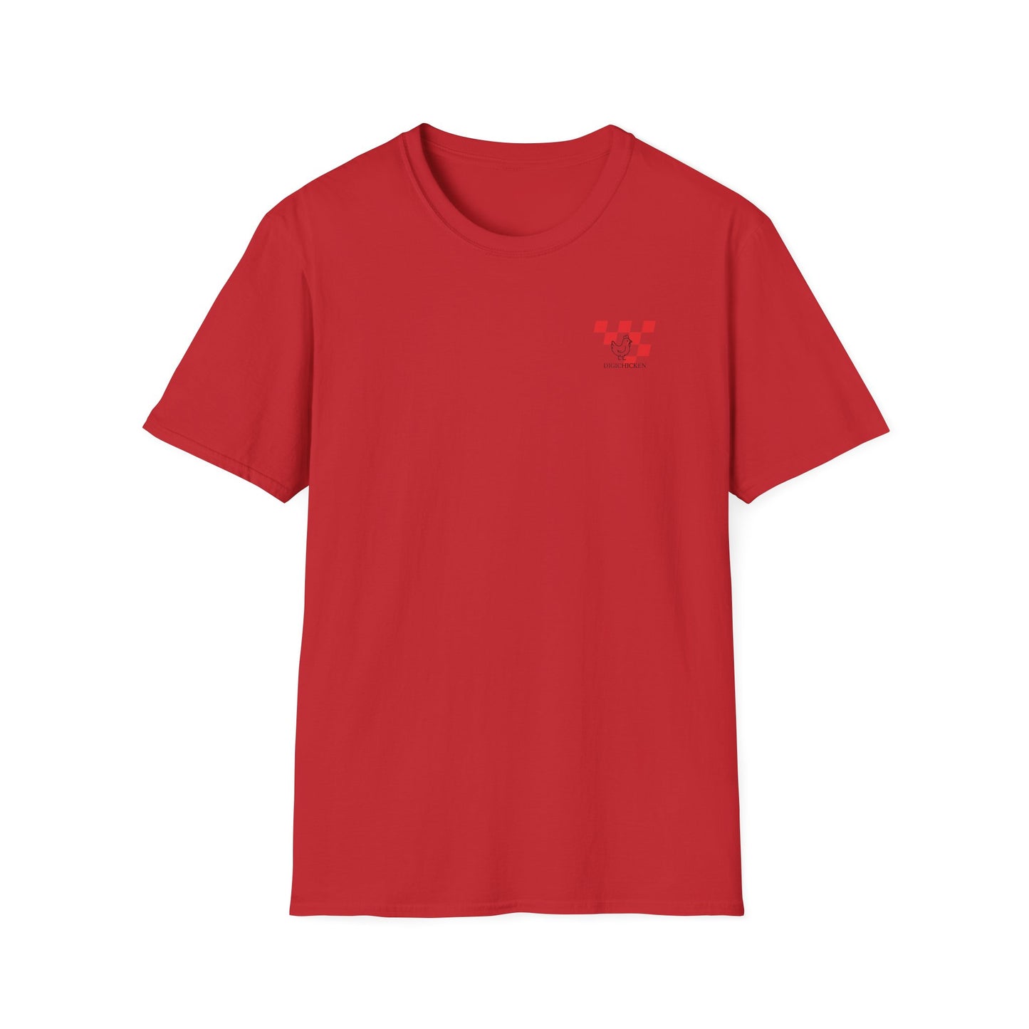 Neon Motorcycle Unisex Softstyle T-Shirt - Streetwear Vibes, Perfect Gift for Bike Enthusiasts