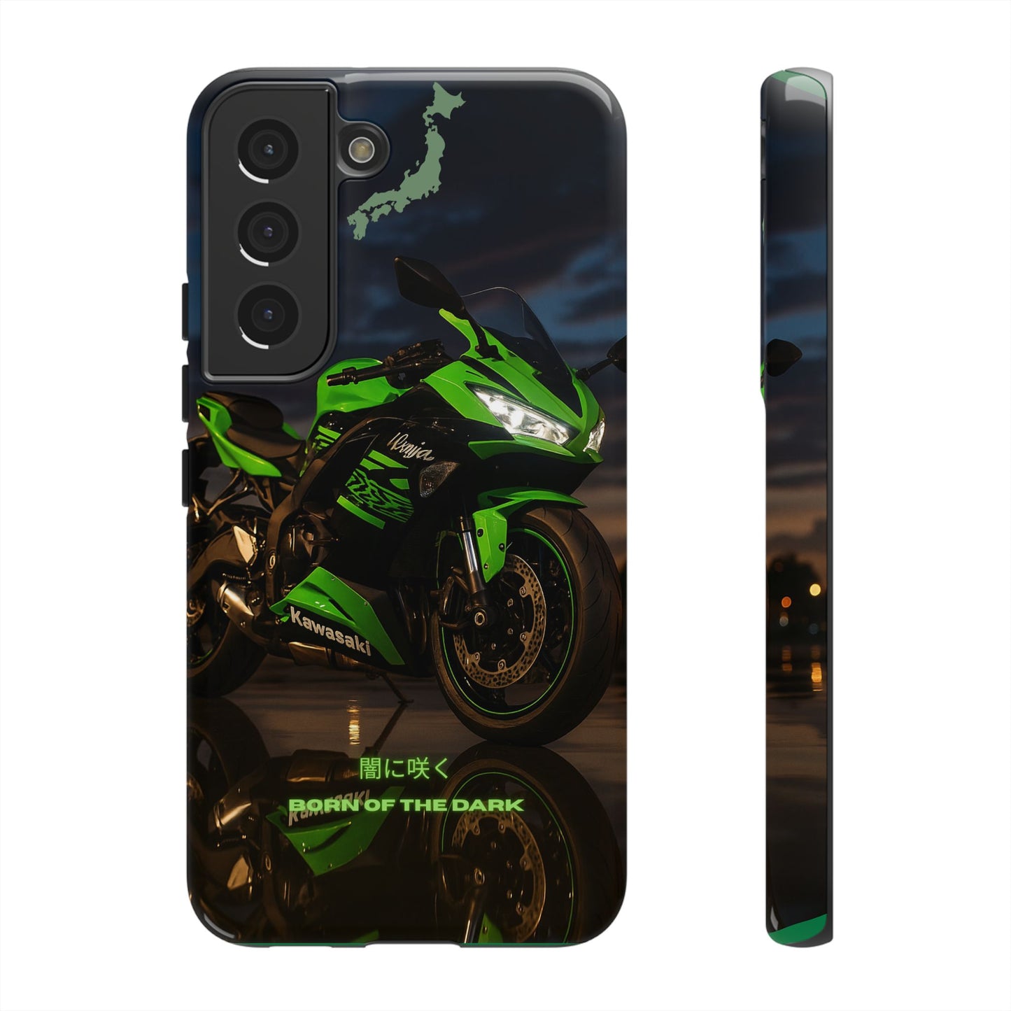 Coque de téléphone moto Kawa - Born of the Dark