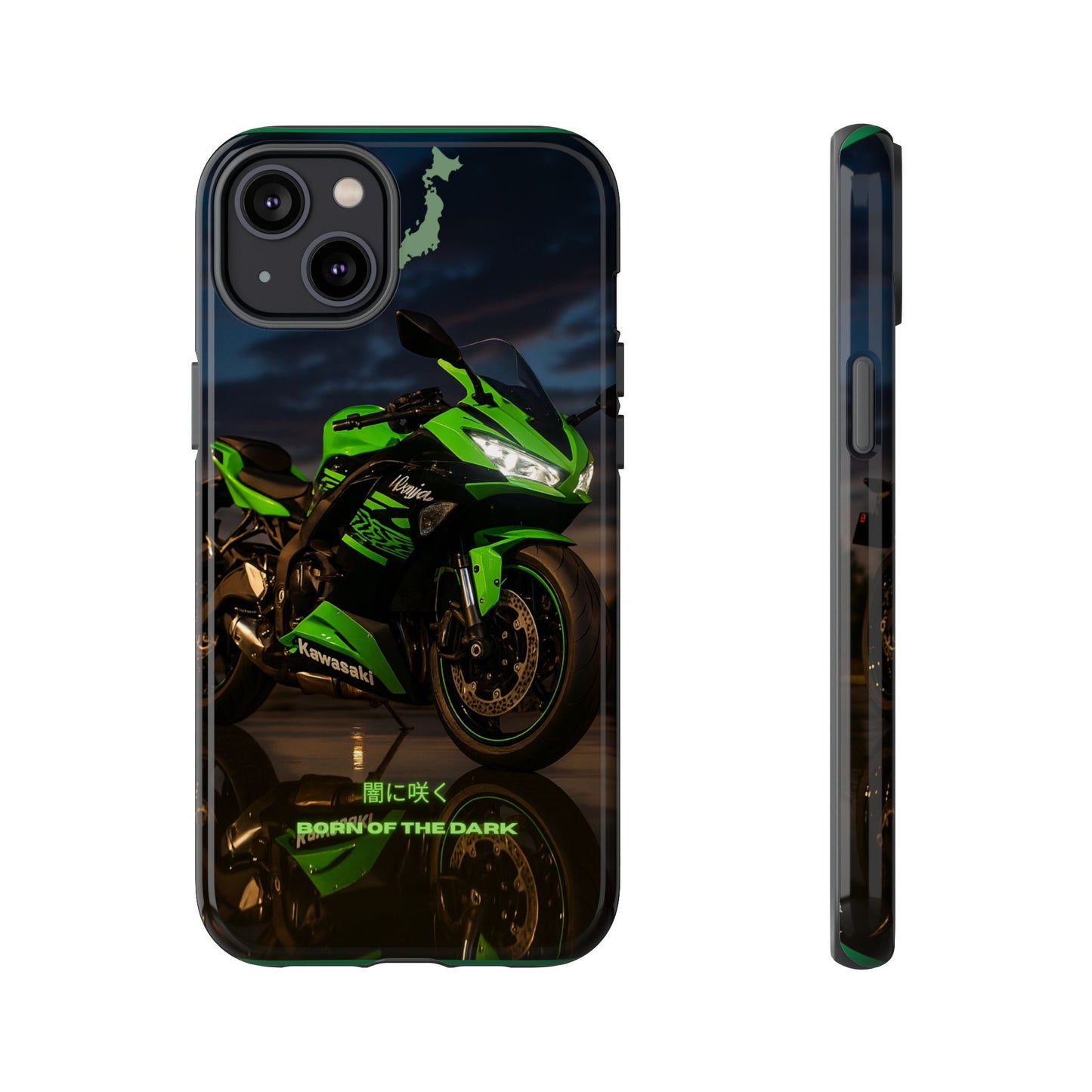 Coque de téléphone moto Kawa - Born of the Dark