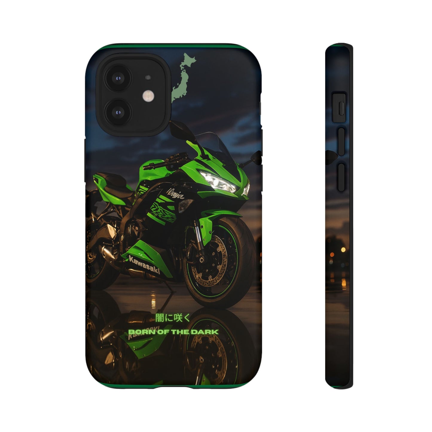 Coque de téléphone moto Kawa - Born of the Dark