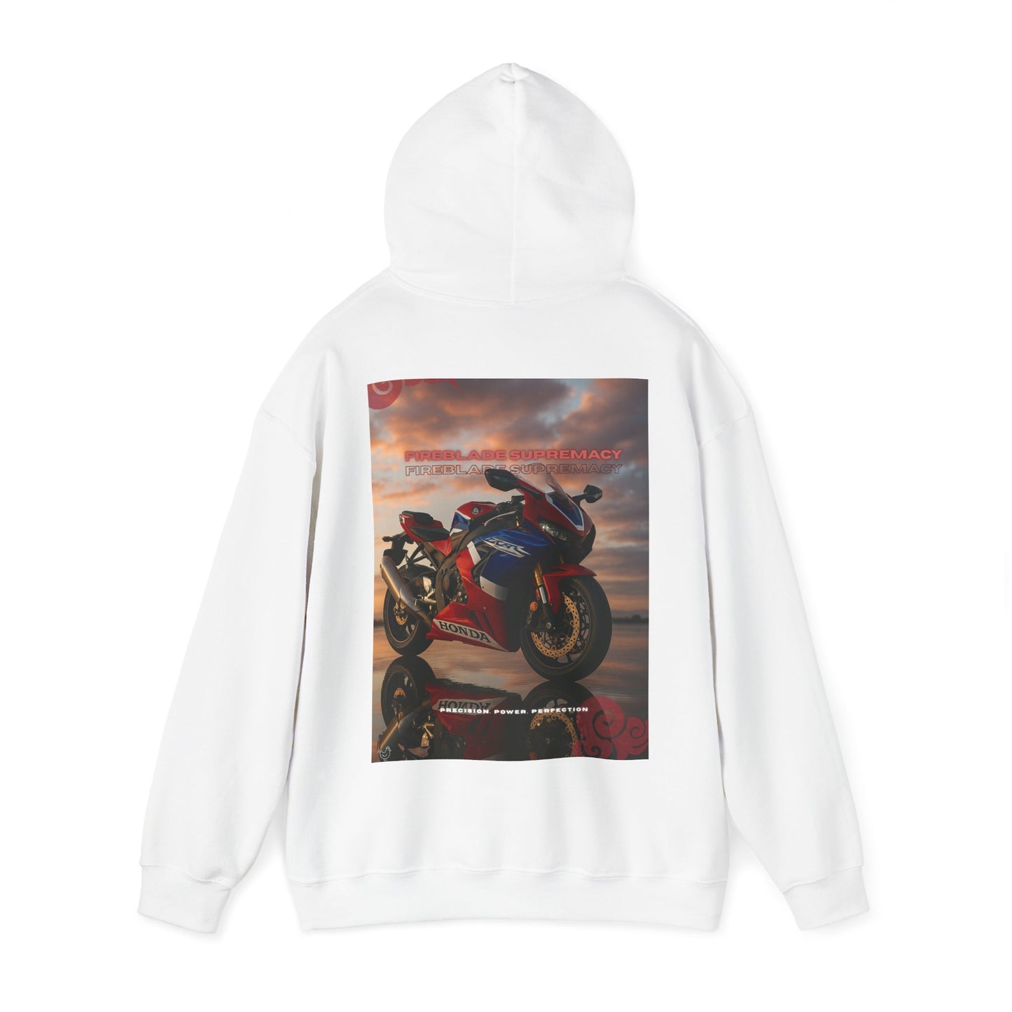 Fireblade Unisex Heavy Blend™ Motorcycle Sweatshirt - Retro Bike Design