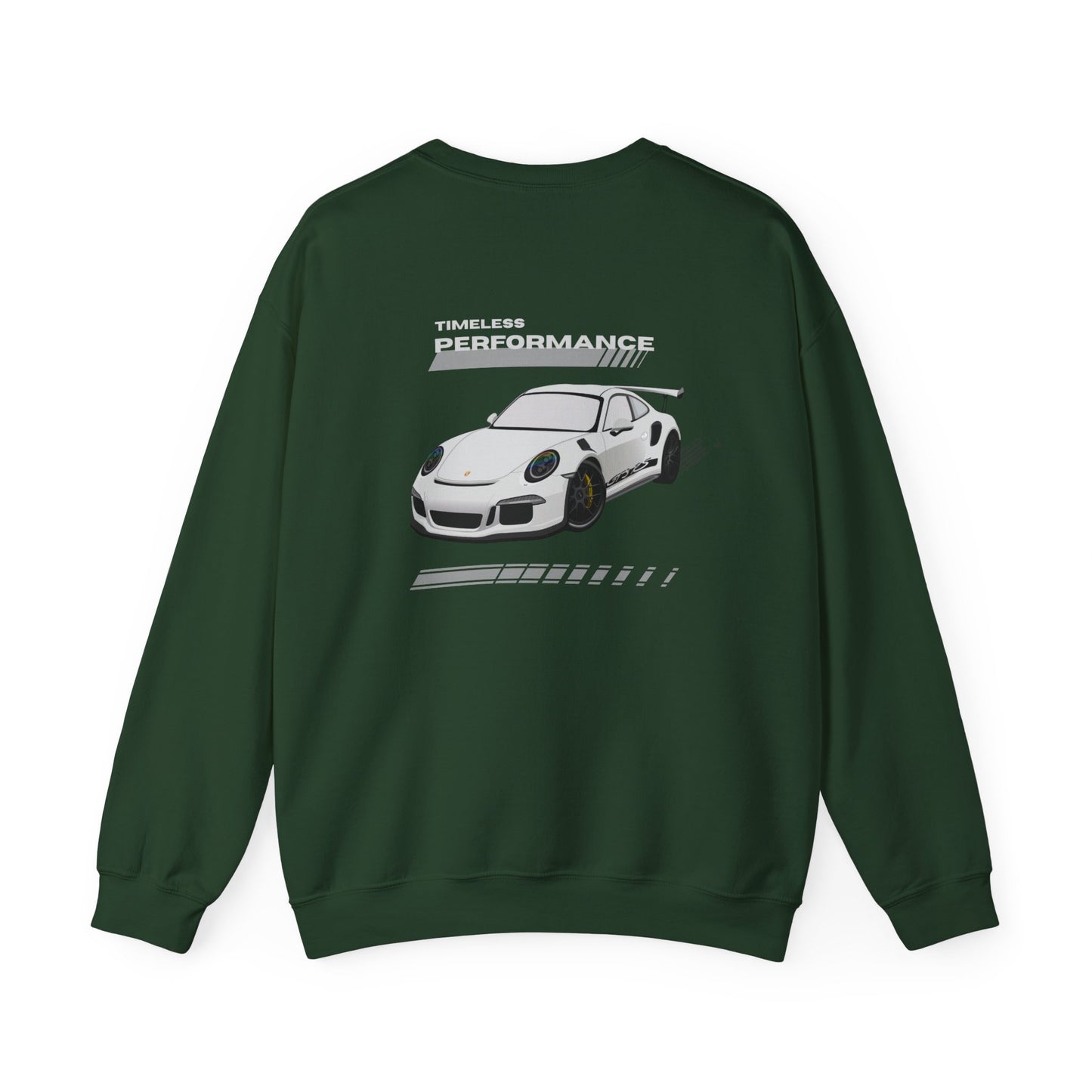 Timeless Performance Sweatshirt, Racing Apparel, Car Enthusiast Gift, Unisex Crewneck, Automotive Style, Gift for Him