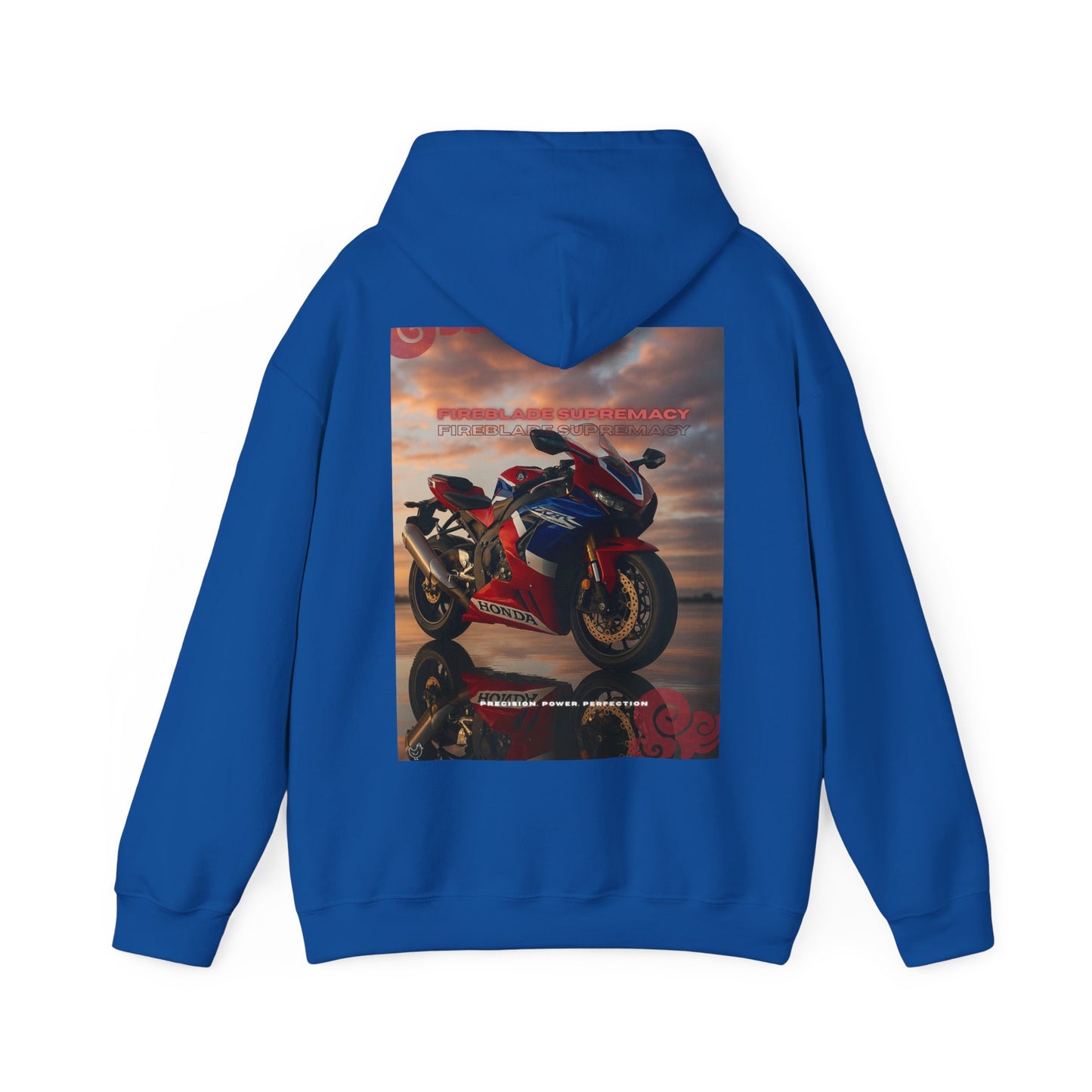 Fireblade Unisex Heavy Blend™ Motorcycle Sweatshirt - Retro Bike Design