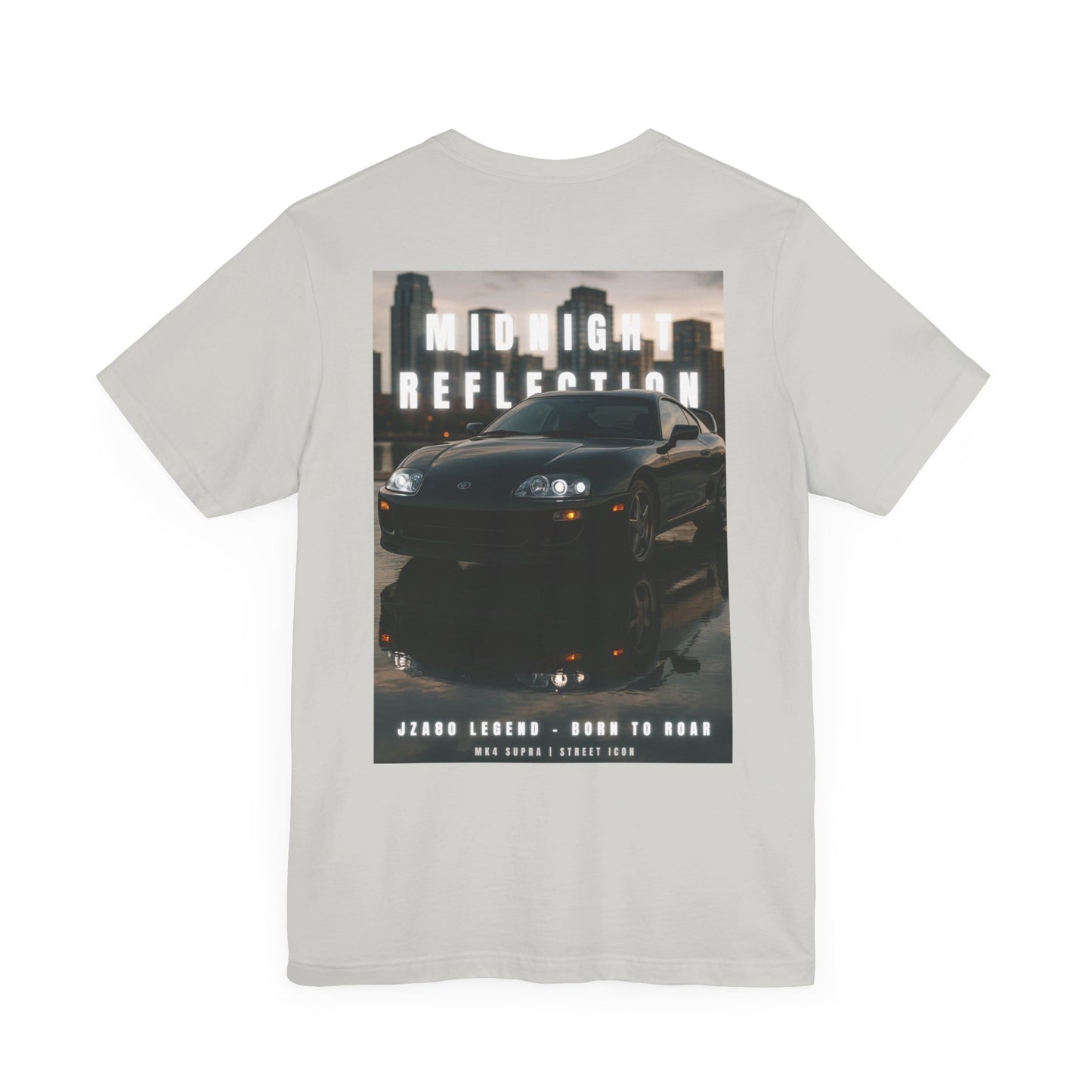Midnight Reflection Unisex Tee, Casual Streetwear, Car Lovers Gift, Graphic T-Shirt, Everyday Wear, Urban Outfit