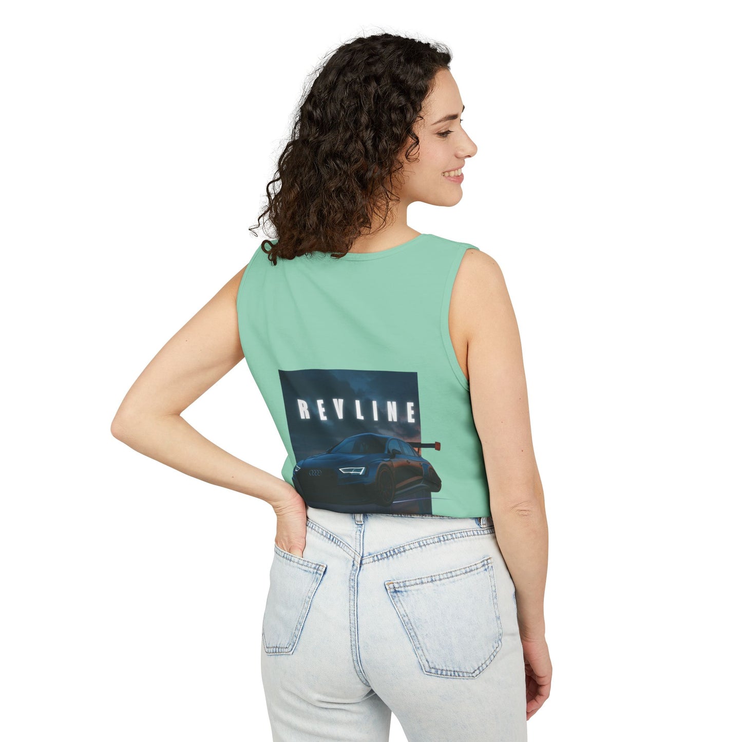 Revline Racing Inspired- Unisex Garment-Dyed Tank Top