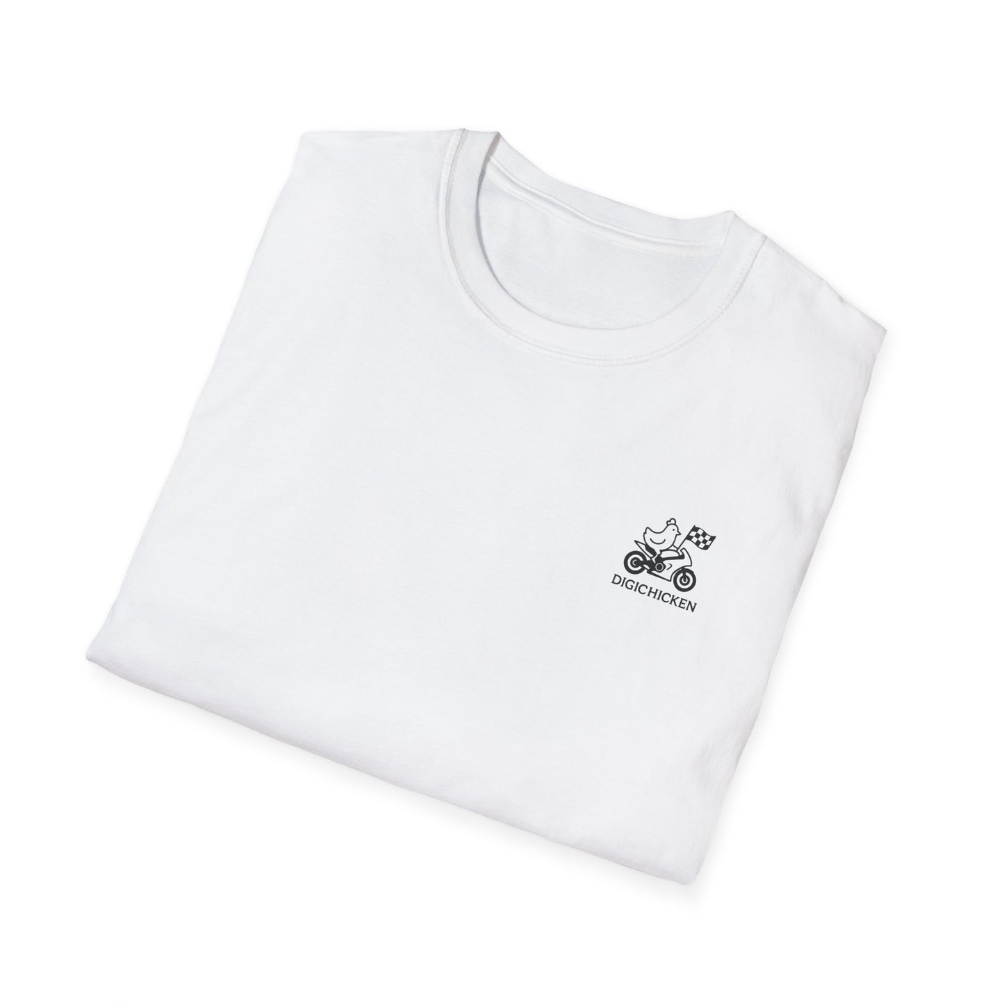 Fireblade Motorcycle Enthusiast Unisex Softstyle T-Shirt - Retro Bike Design