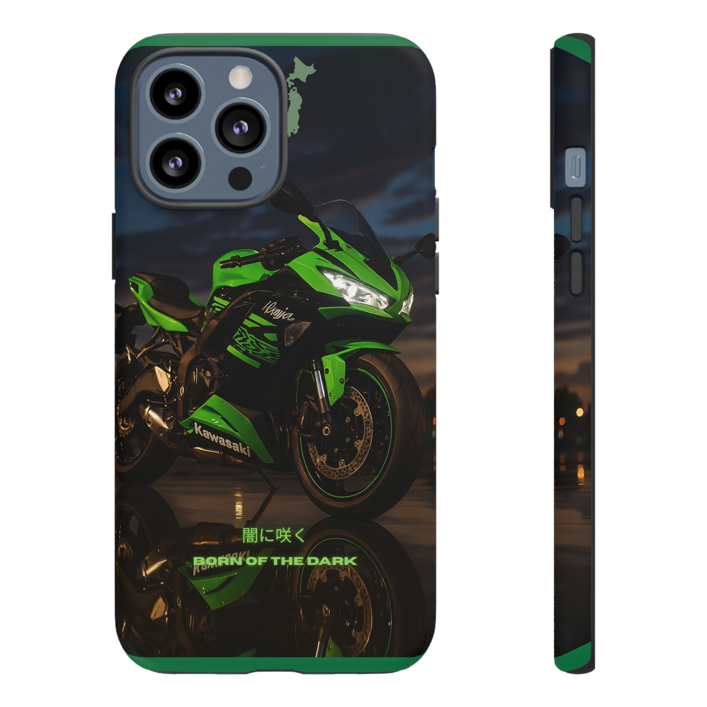 Coque de téléphone moto Kawa - Born of the Dark