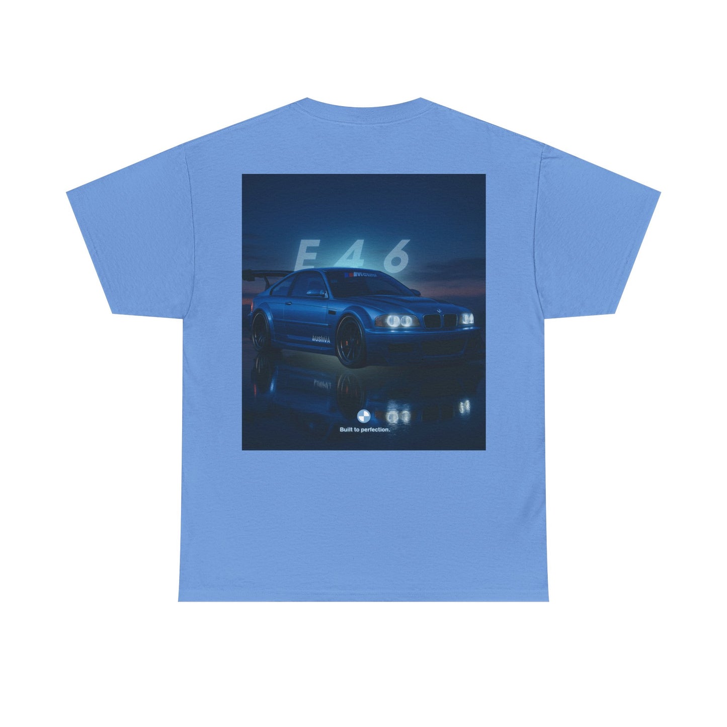T-shirt graphique E46 Racing - Cadeau pour passionné d'automobile, T-shirt de course, Vêtements de sport automobile, Haut pour amoureux de voitures, Vêtements automobiles