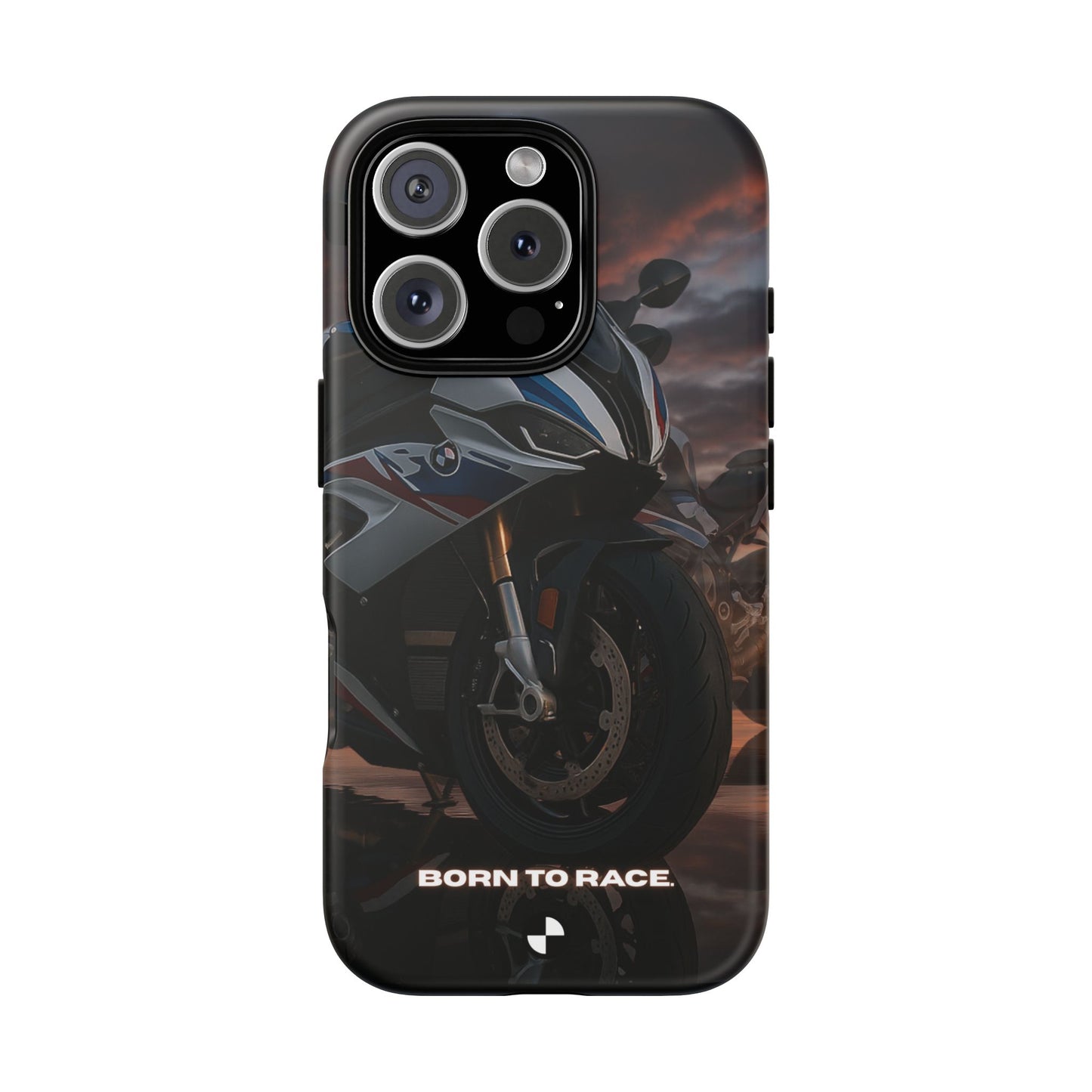 Coque de téléphone pour moto BMW – Design Born to Race