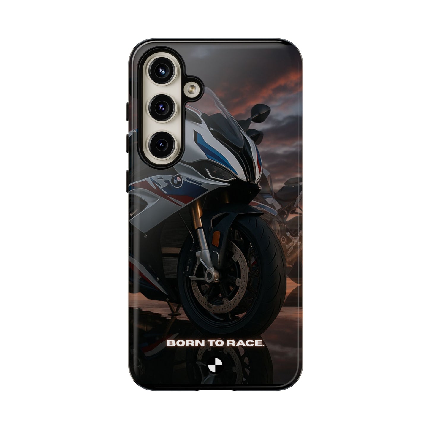 Coque de téléphone pour moto BMW – Design Born to Race