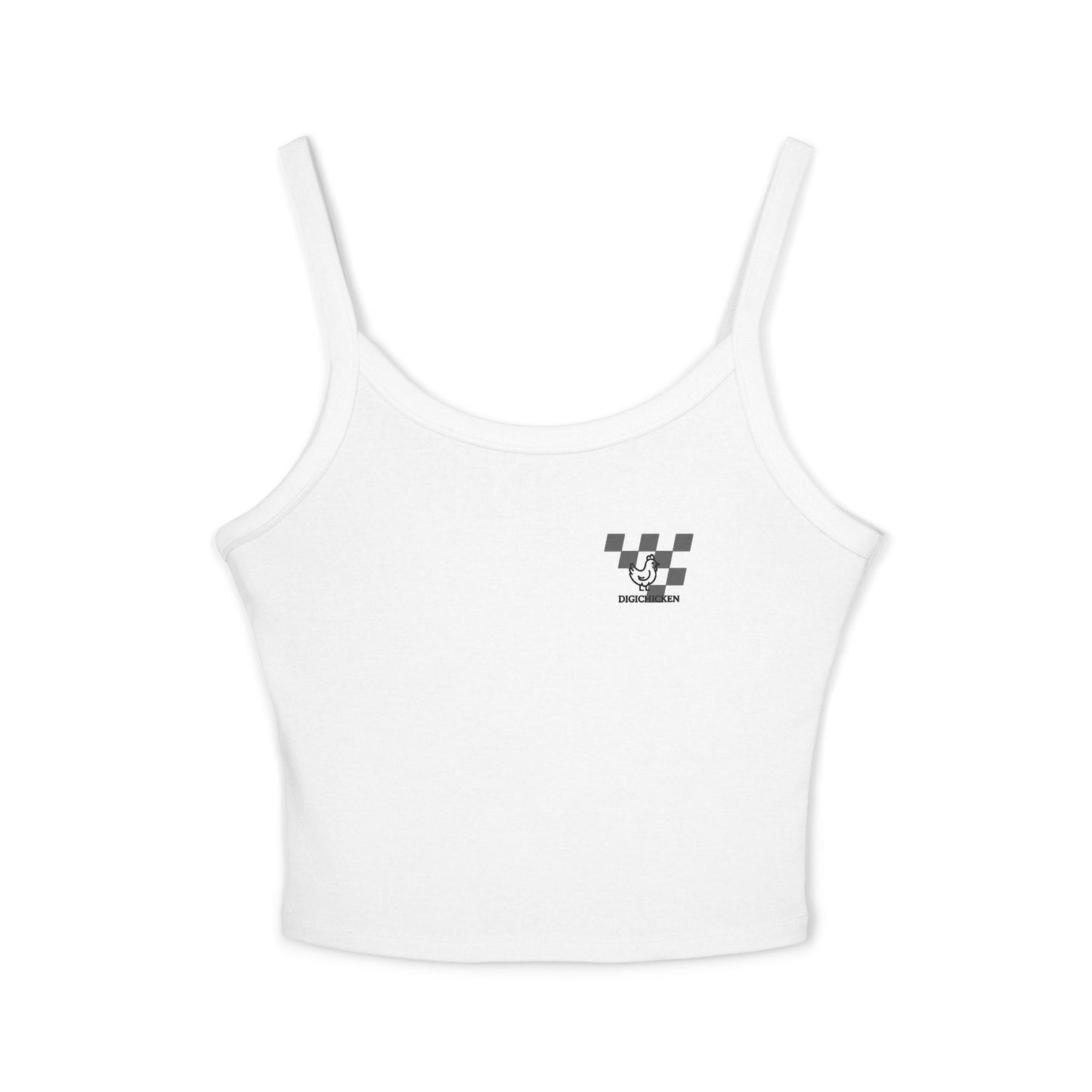 Benz Graphic Women's Spaghetti Strap Tank Top - Stylish Automotive Apparel