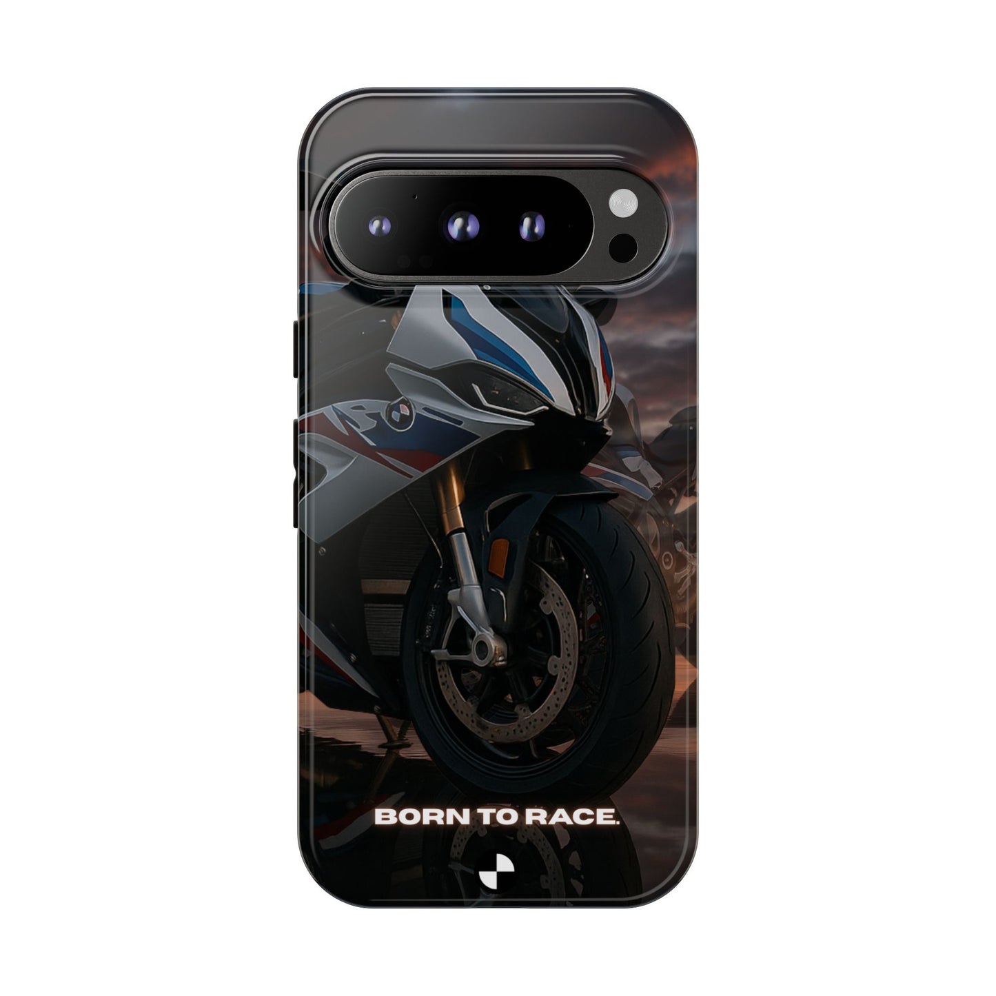 Coque de téléphone pour moto BMW – Design Born to Race