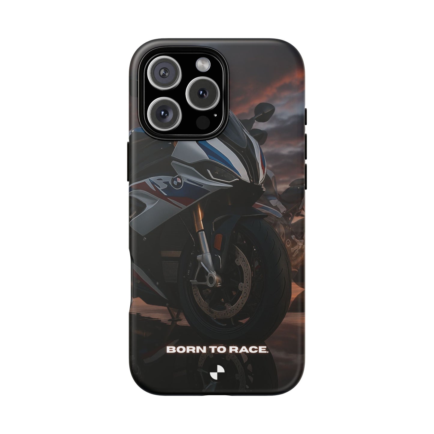 Coque de téléphone pour moto BMW – Design Born to Race