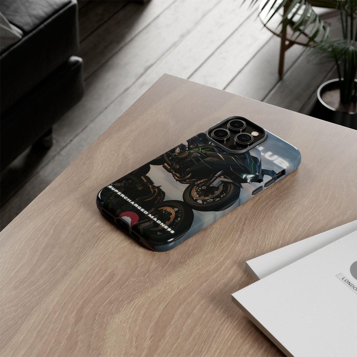 Étui de téléphone moto H2R - Supercharged Madness Club