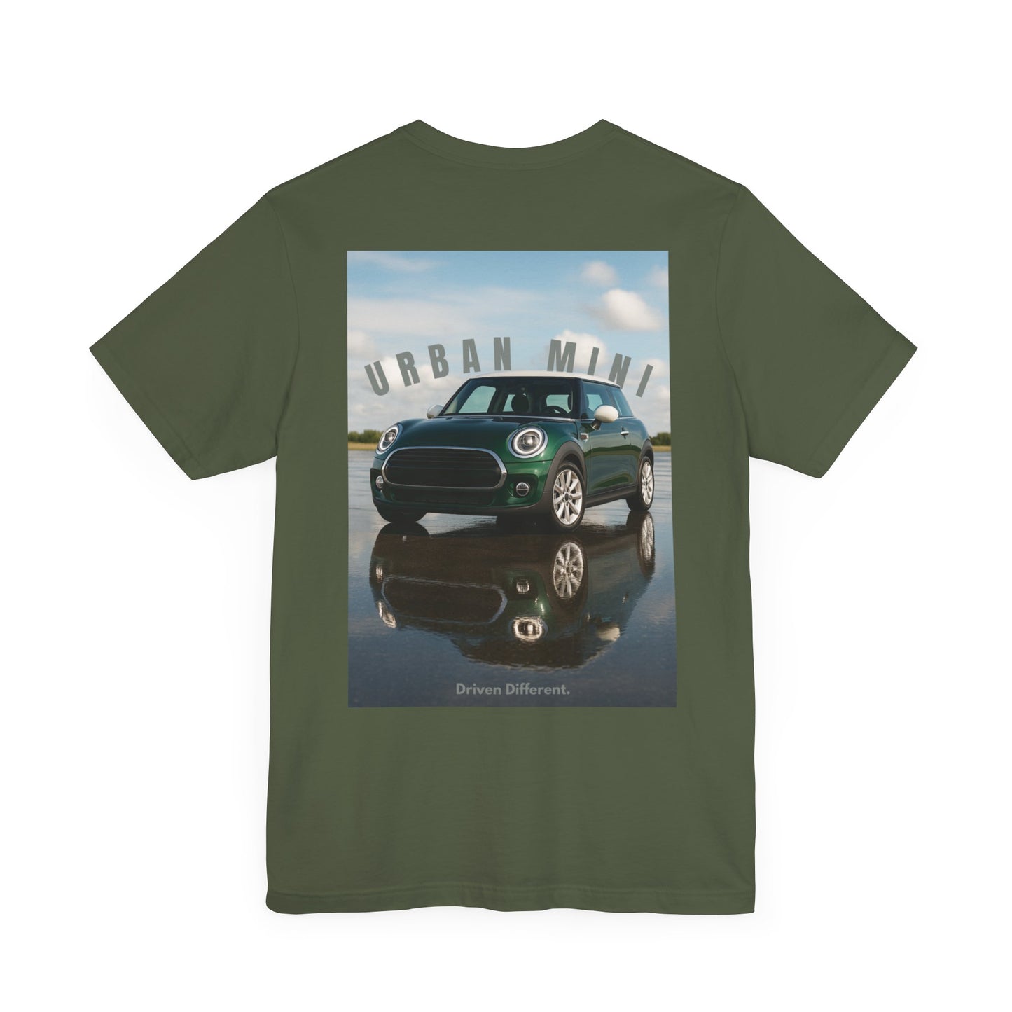T-shirt graphique Urban Mini Car, t-shirt unisexe, t-shirt moto, t-shirt voiture cool, cadeau pour lui, tenue décontractée