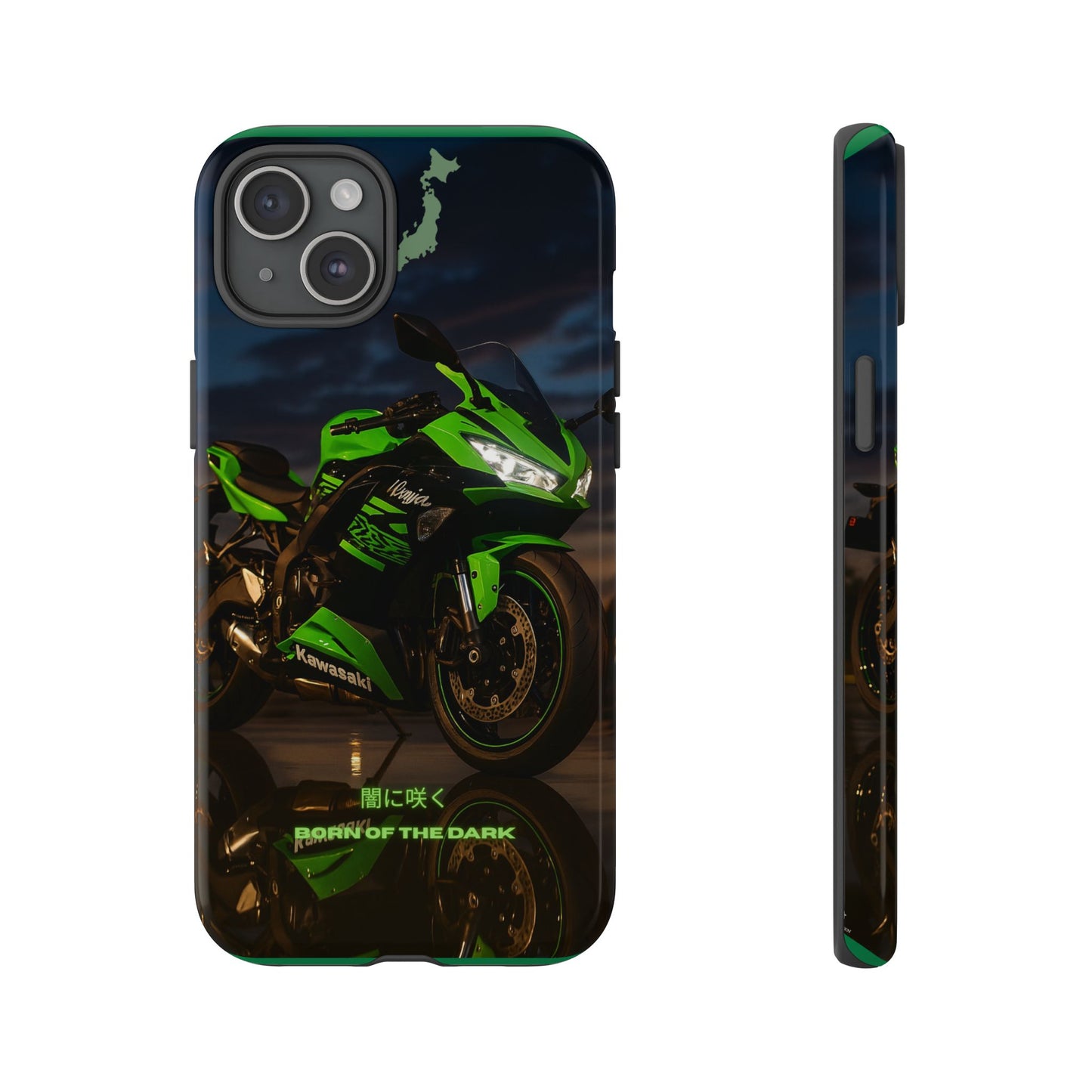 Coque de téléphone moto Kawa - Born of the Dark
