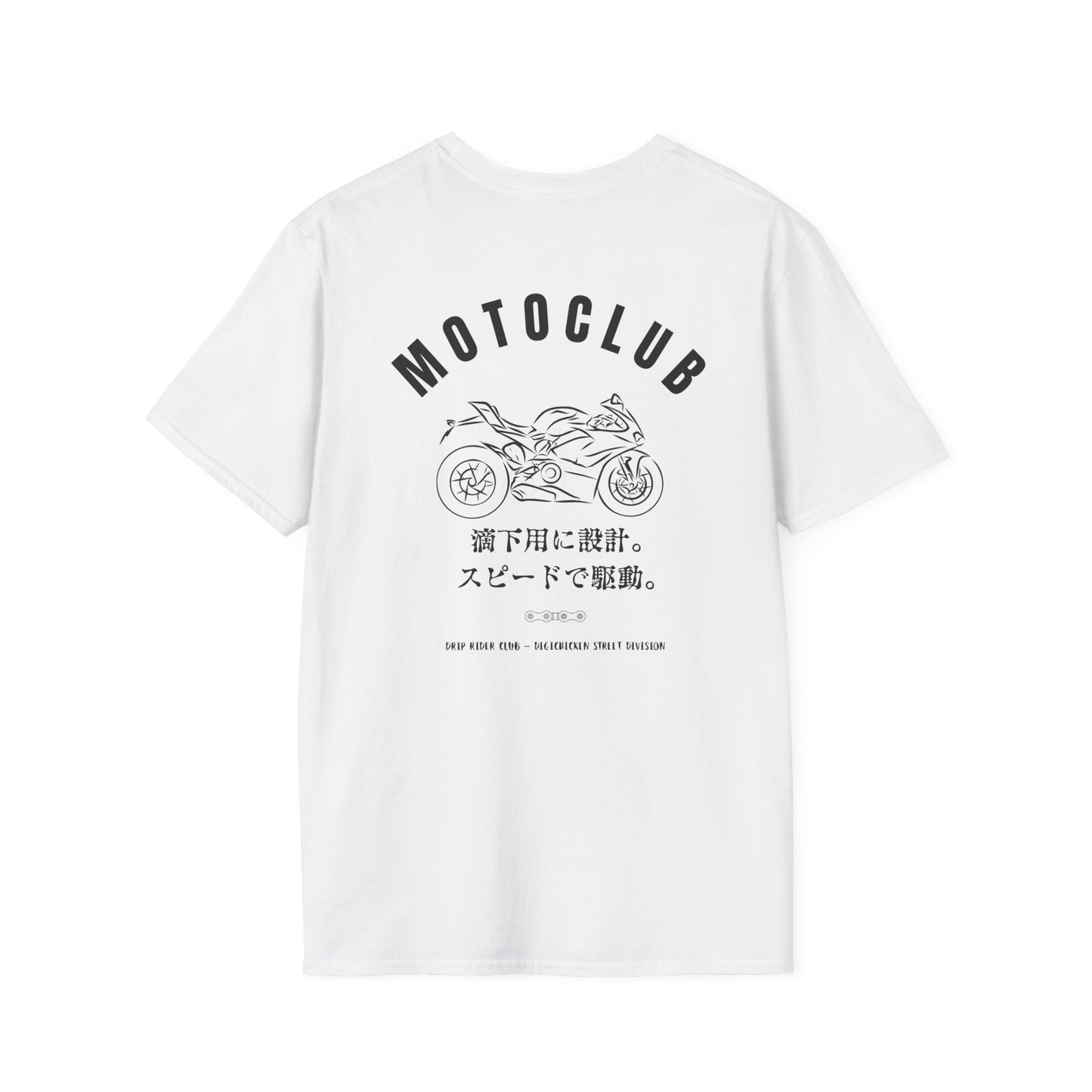 MOTOCLUB Unisex Motorcycle Club T-Shirt