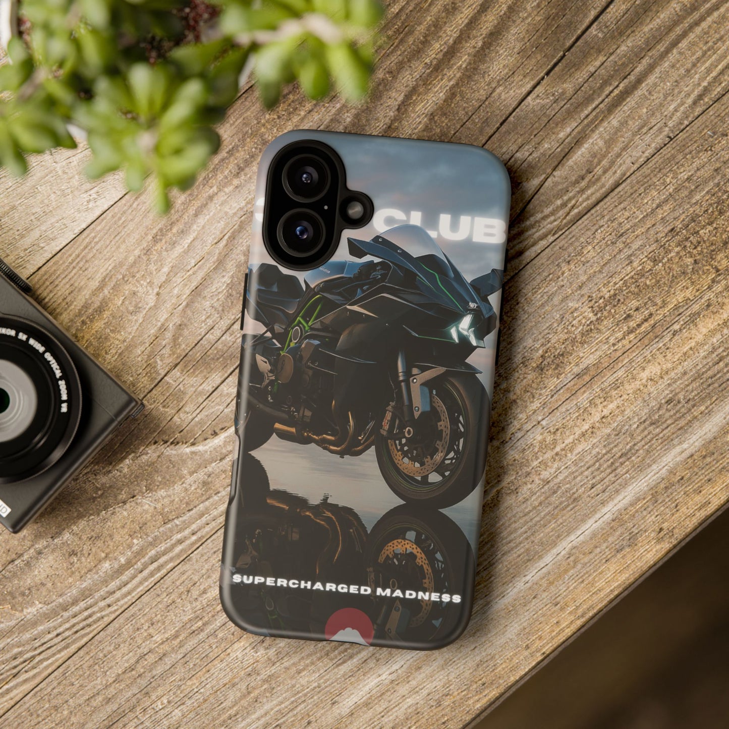 Étui de téléphone moto H2R - Supercharged Madness Club