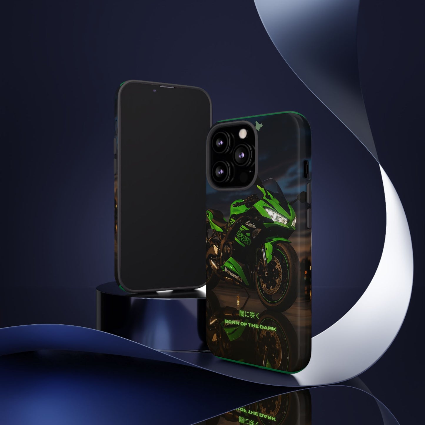 Coque de téléphone moto Kawa - Born of the Dark