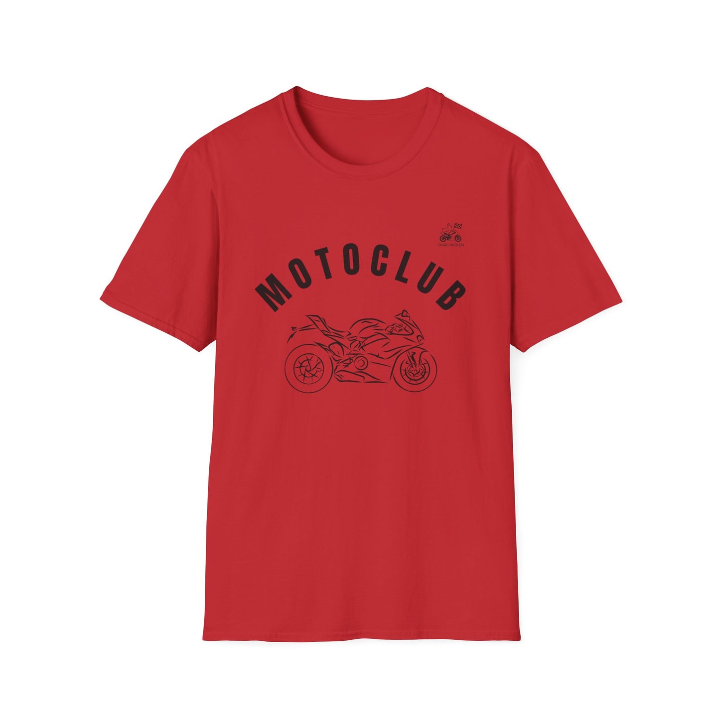 MOTOCLUB Unisex Motorcycle Club T-Shirt