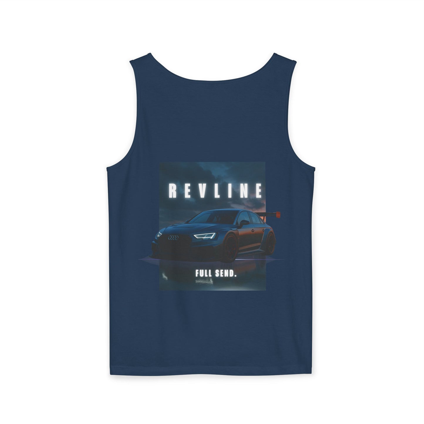 Revline Racing Inspired- Unisex Garment-Dyed Tank Top