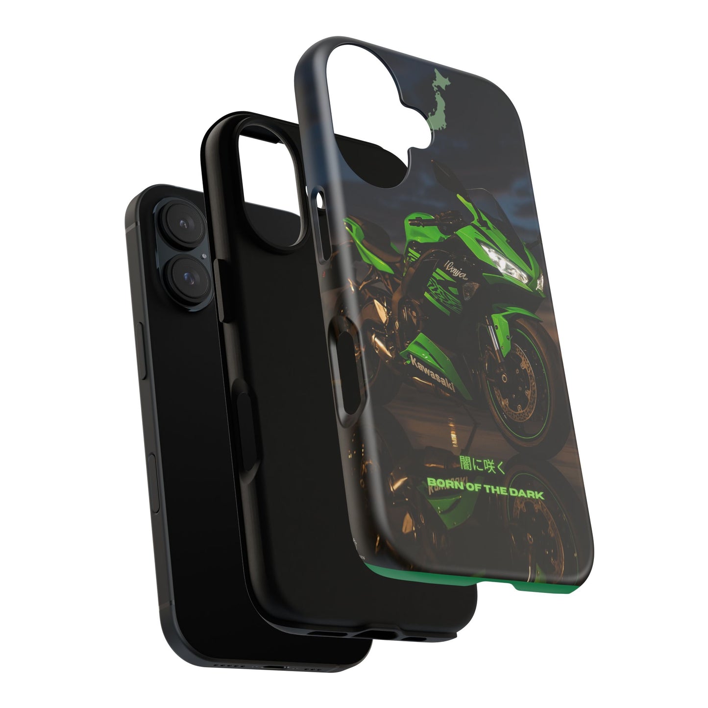 Coque de téléphone moto Kawa - Born of the Dark