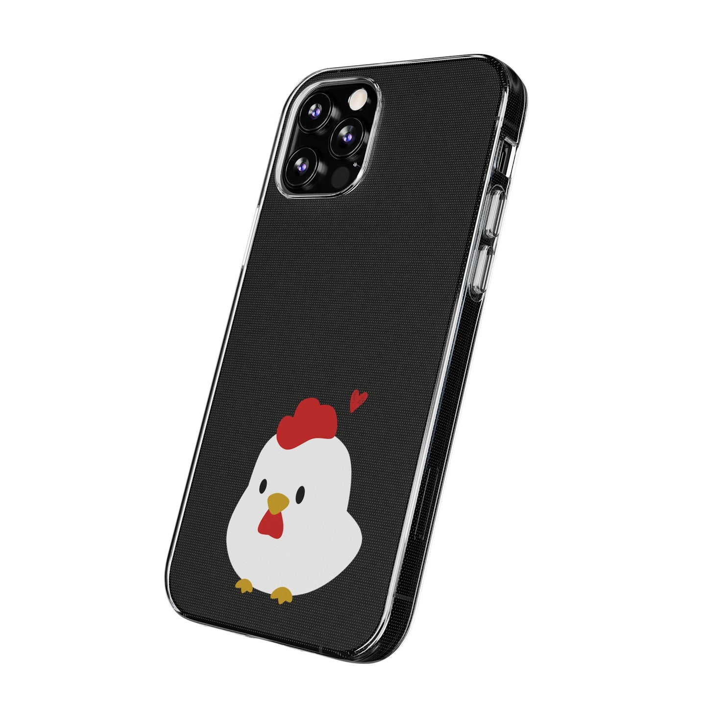 Cute Chicken Soft Phone Case, Animal Phone Cover for Farm Lovers, Gifts for Her, Cute Smartphone Accessory, Chicken Lover Gift