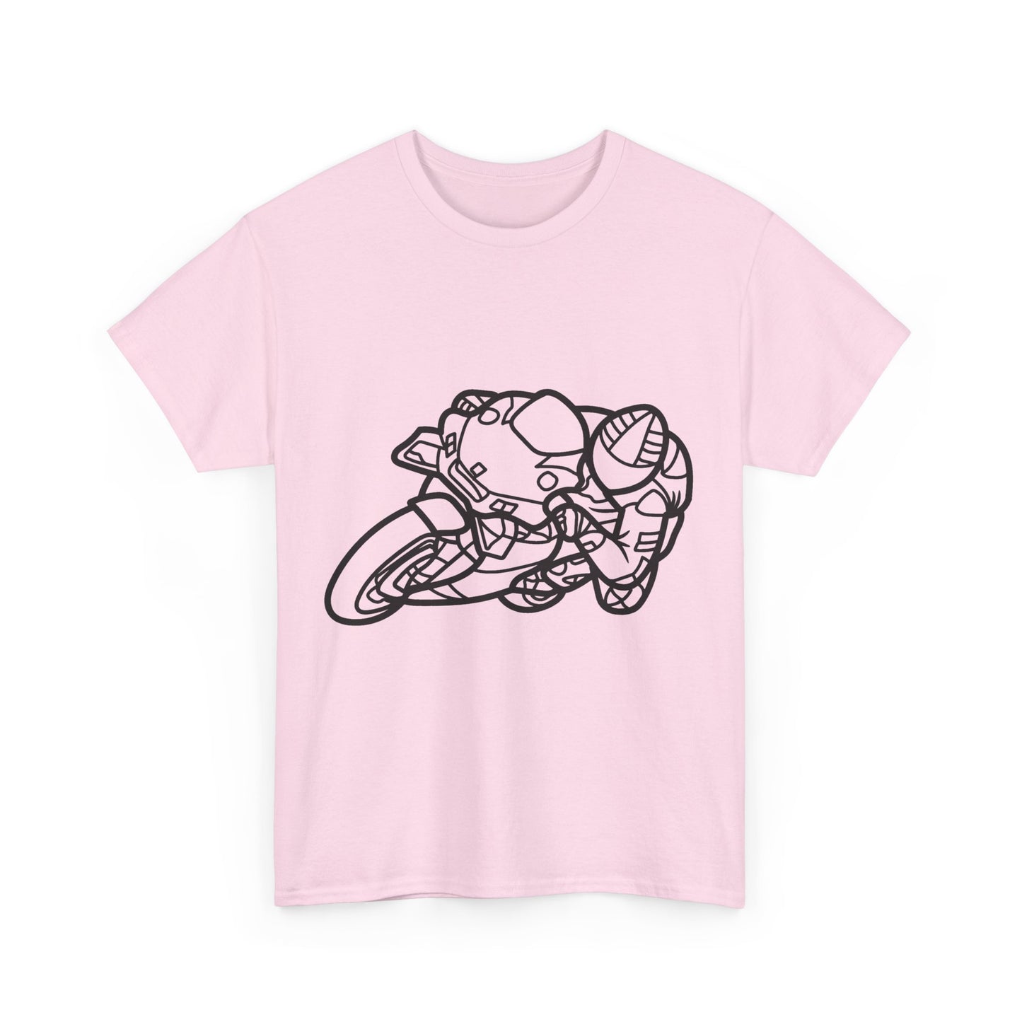 Motorcycle Adventure Tee - Shift and Go, Unisex Heavy Cotton T-Shirt, Biker Gift, Casual Wear, Motorbike Lover Apparel, Ride in Style