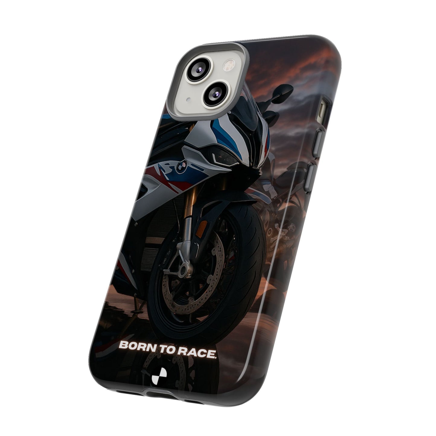 Coque de téléphone pour moto BMW – Design Born to Race