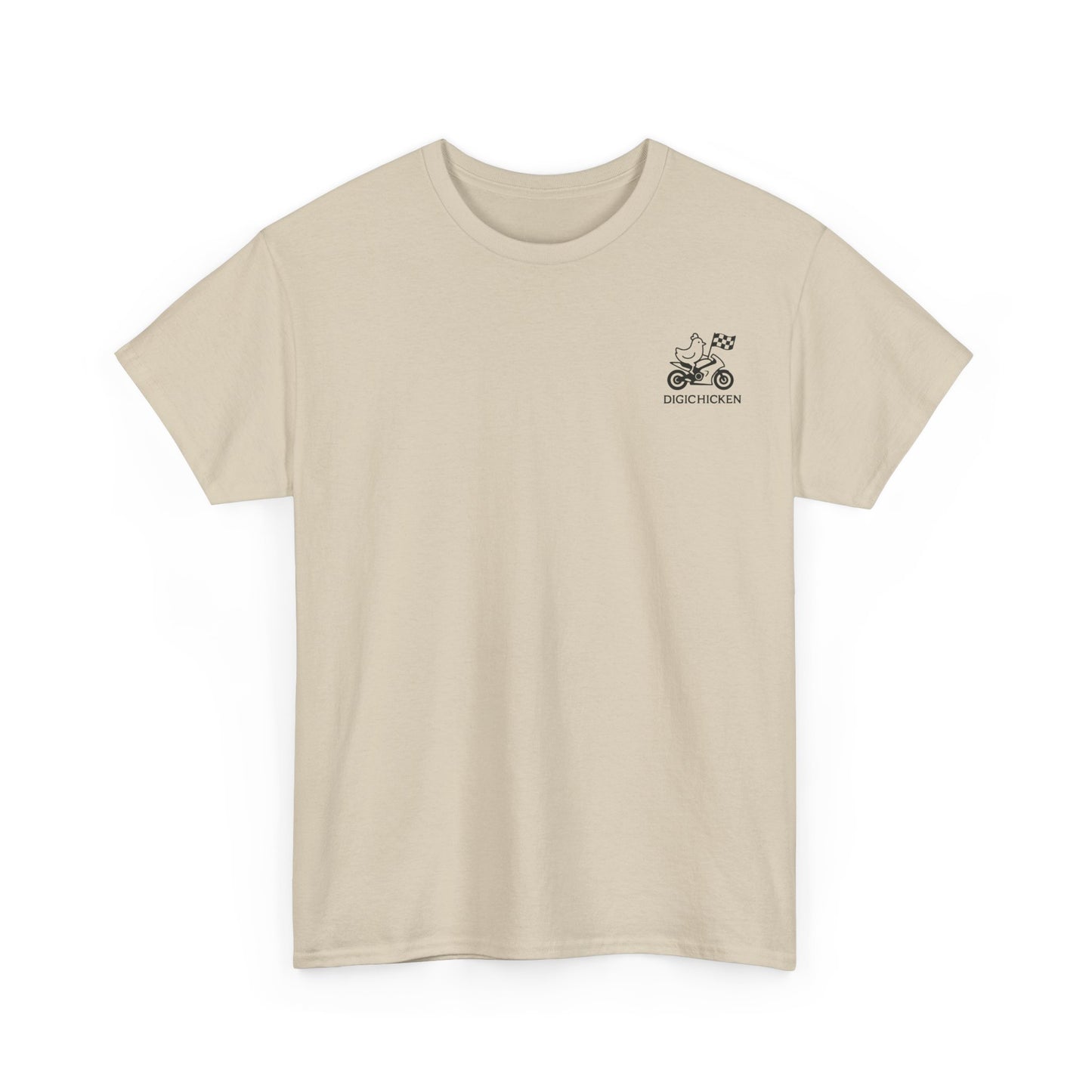 T-shirt de course en coton épais - Unisexe