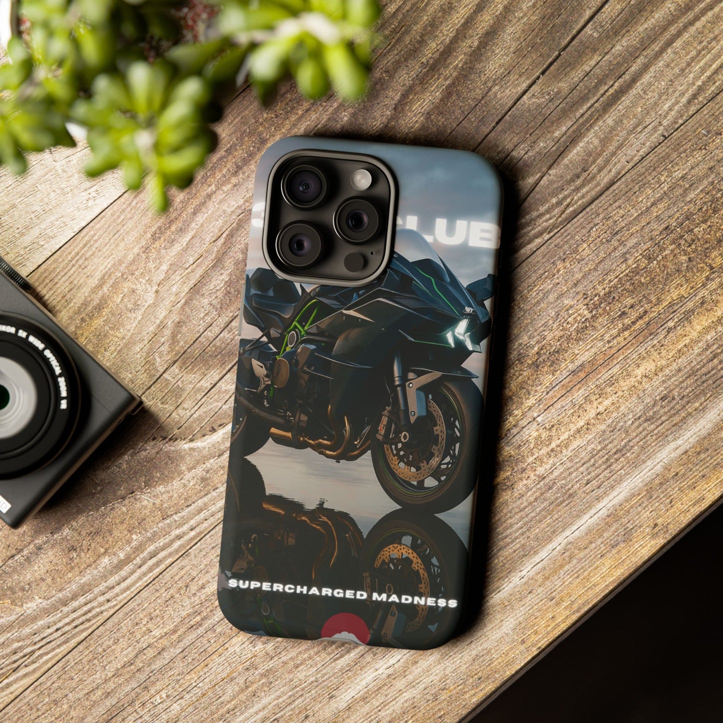 Étui de téléphone moto H2R - Supercharged Madness Club