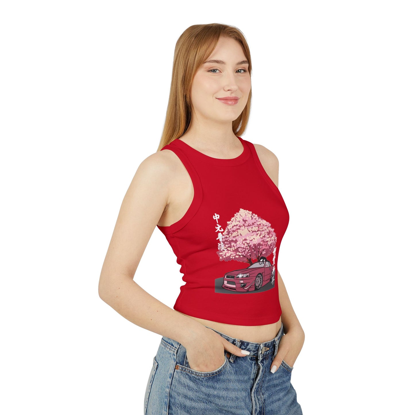 Tokyo Powered Racer Tank Top, Cool Summer Tee, Racing Apparel, Japanese Car Enthusiast Gift, Streetwear Fashion