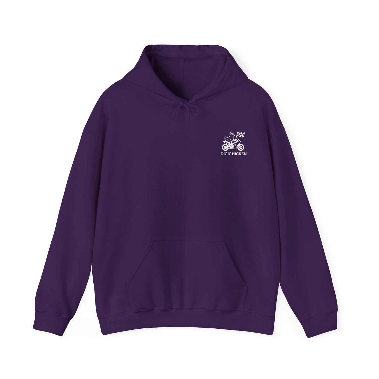 MOTOCLUB Unisex Heavy Blend™ Hooded Sweatshirt - Moto Club Graphic Hoodie for Motorcycle Enthusiasts
