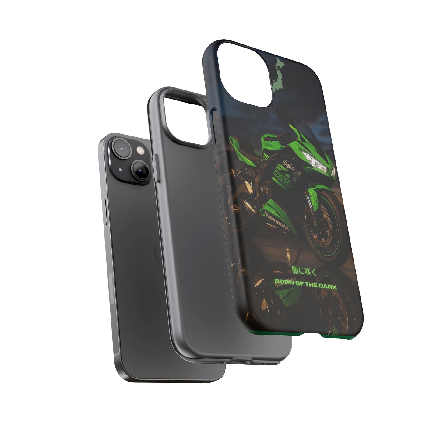 Coque de téléphone moto Kawa - Born of the Dark