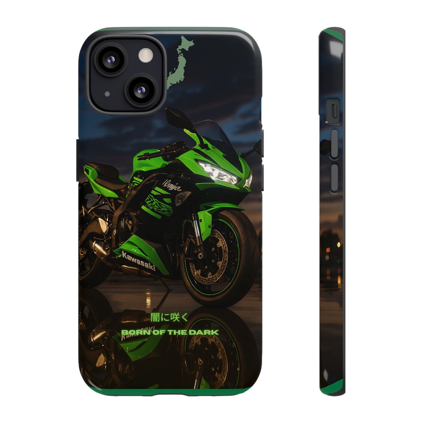 Coque de téléphone moto Kawa - Born of the Dark