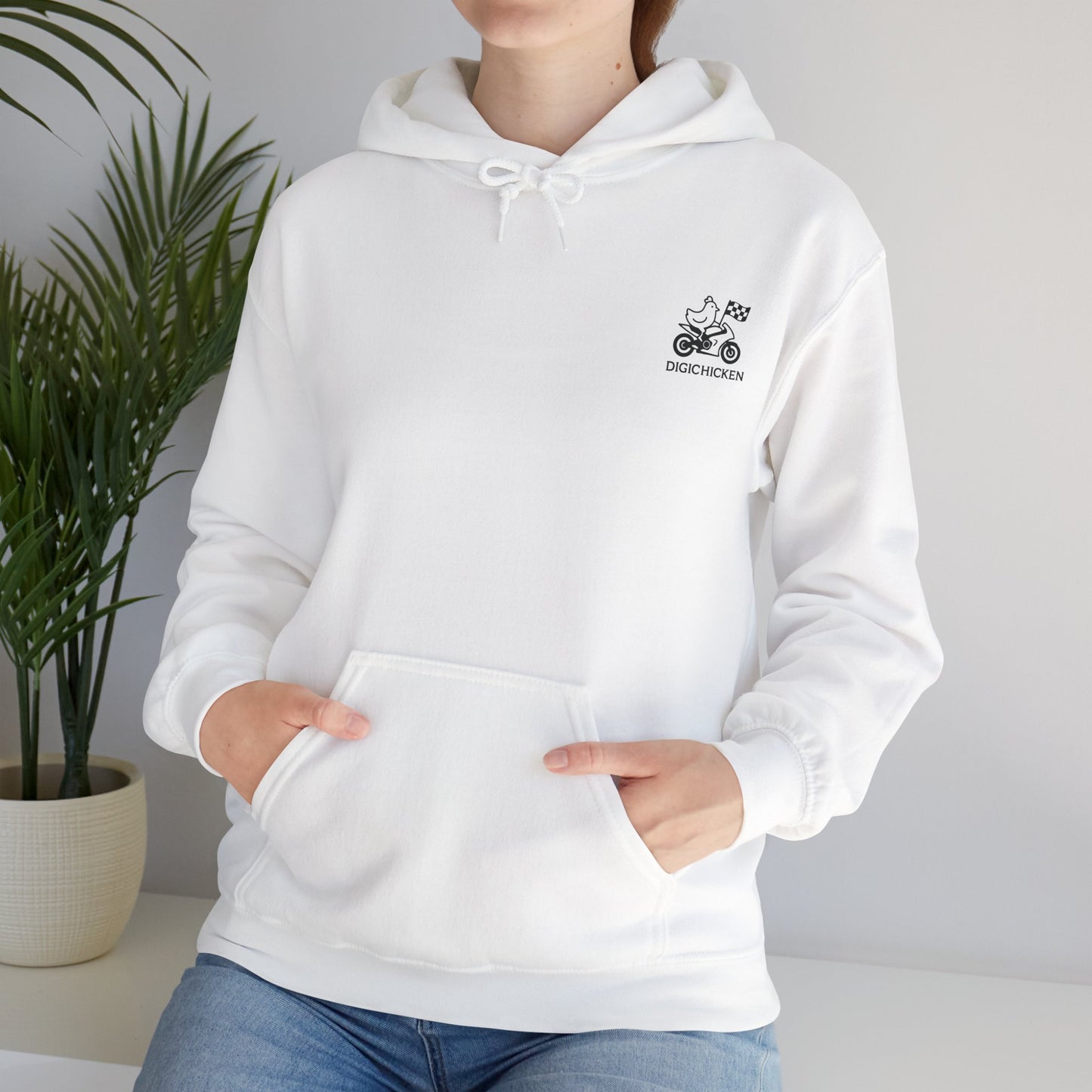 H2R Racing-Inspired Unisex Heavy Blend Hoodie with Graphic Art Design